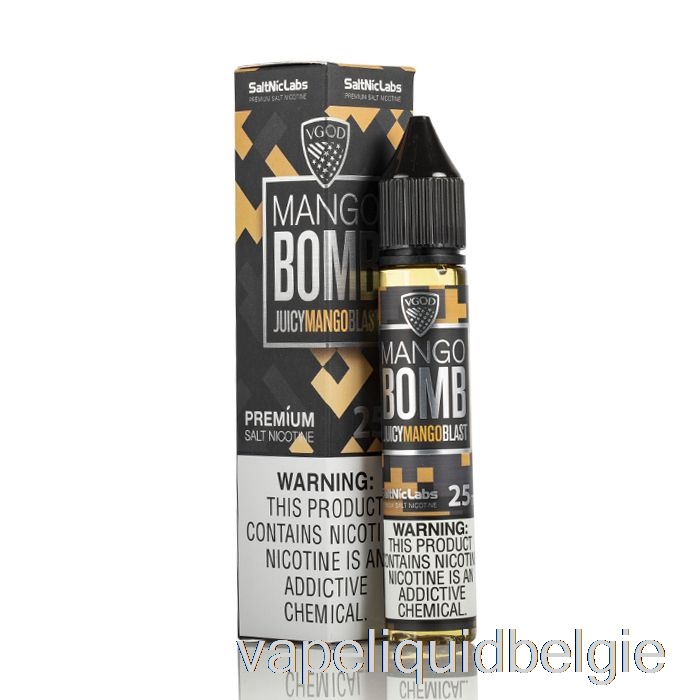 Vape Vloeibare Mangobom - Vgod Saltnic - 30 Ml 25 Mg